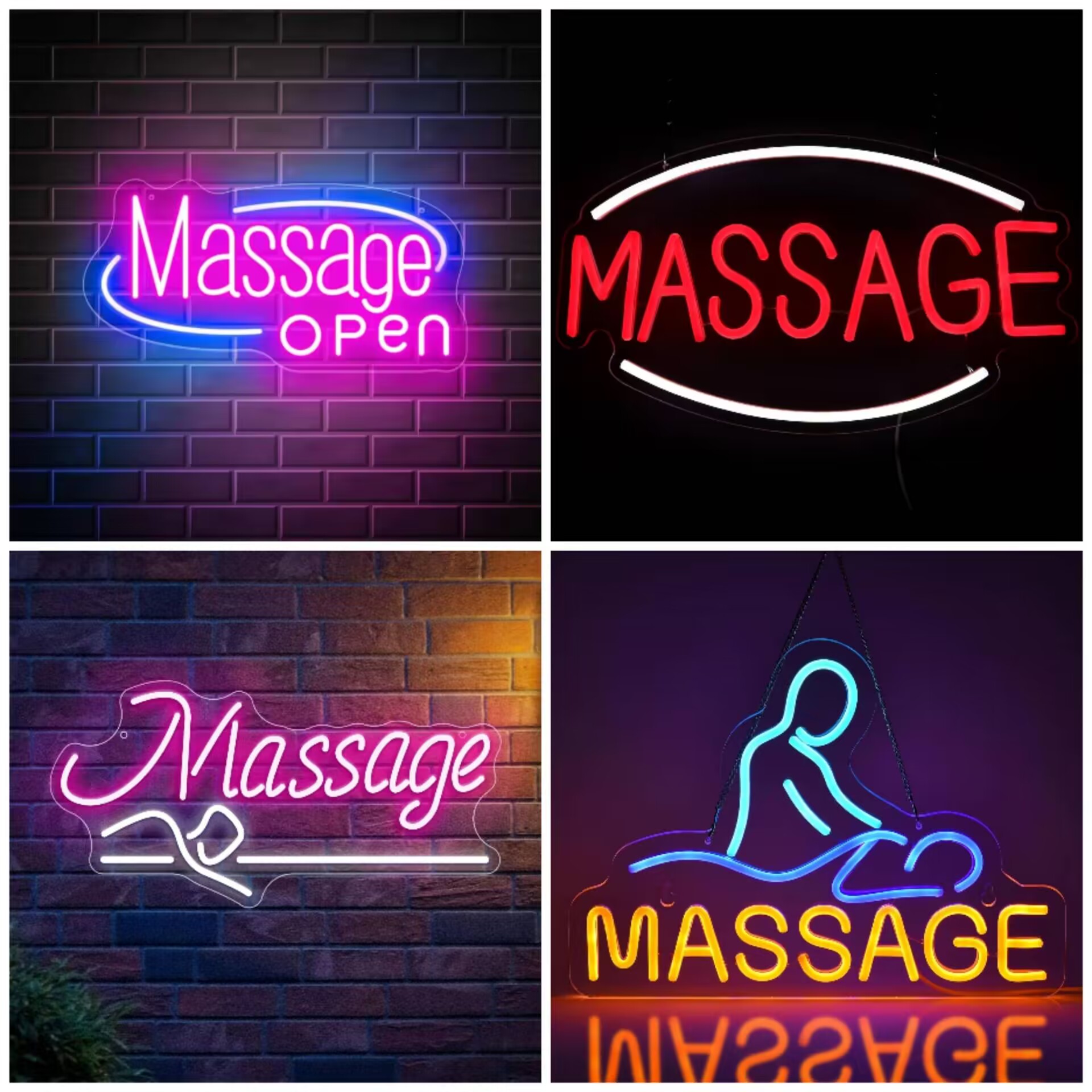 Spa Wellness Hotel - Lampu Neon LED Terang untuk Spa