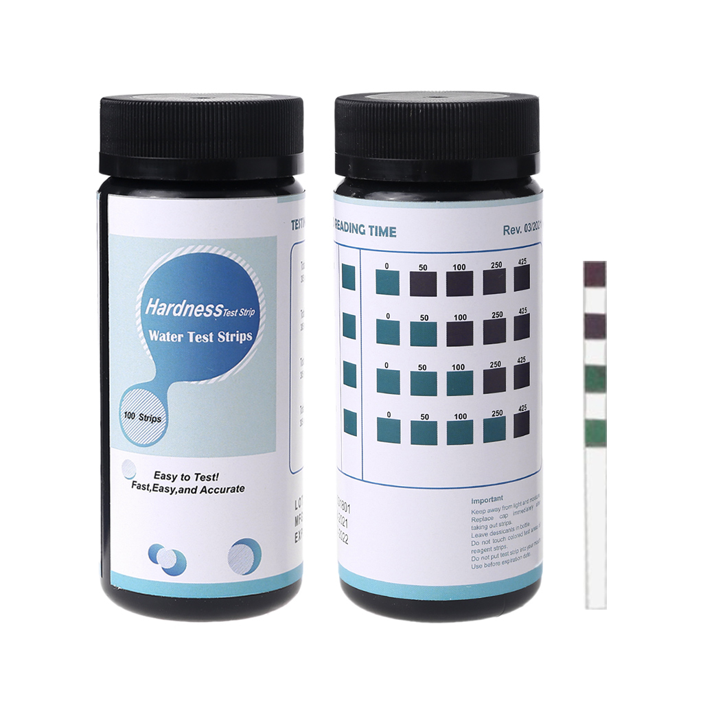 Spa Wellness In - Strip uji kekerasan lengkap air, Kit