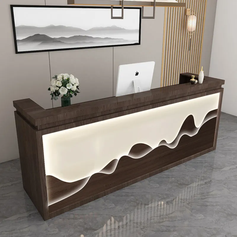 Spa Wellness Hotel - Meja Resepsionis untuk Kedai Teh Cina