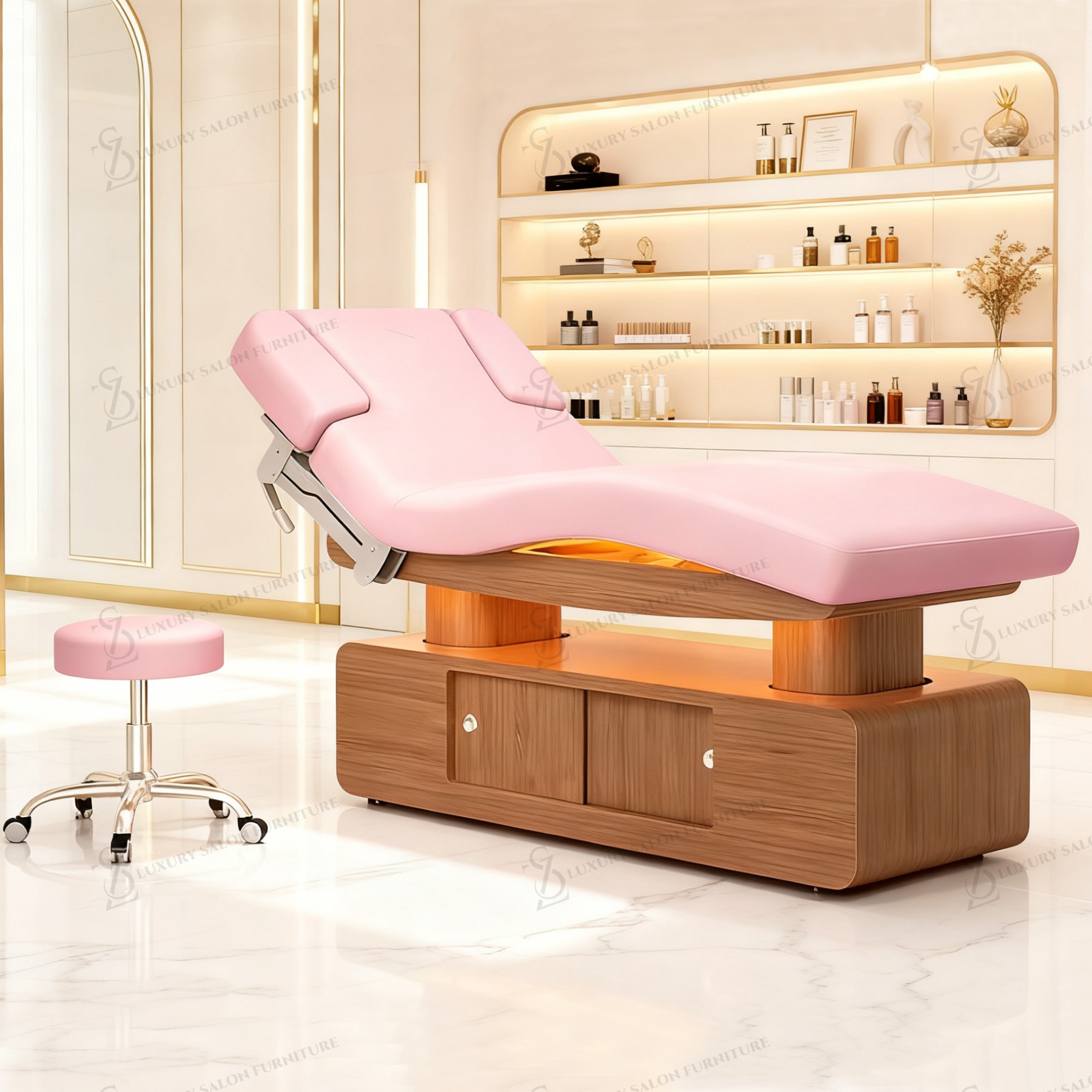 Wellness Spa And Salon - Tempat Tidur Kecantikan Multifungsi Mewah 3/4