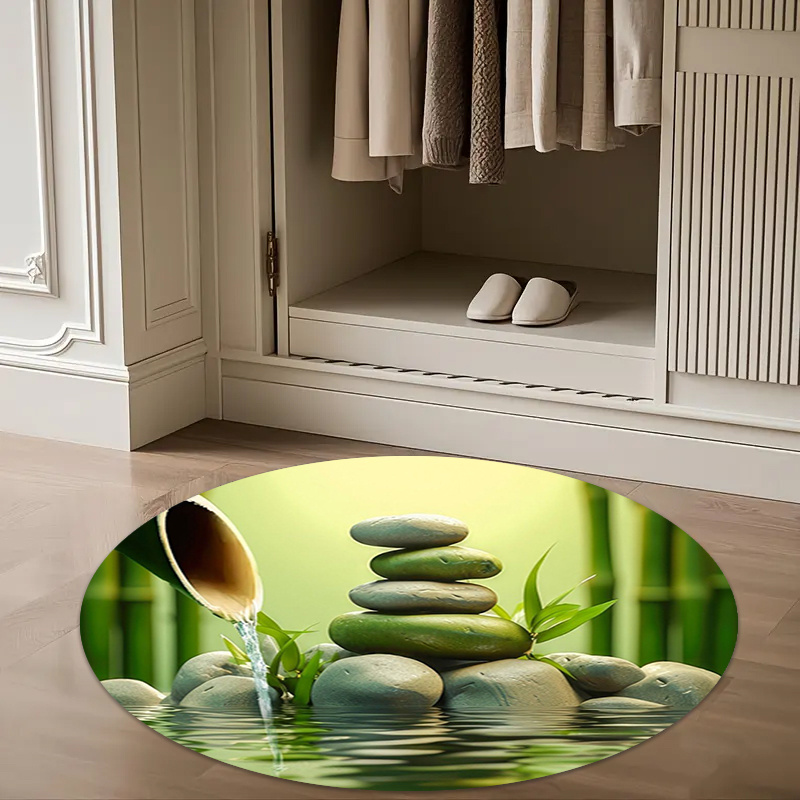 Karpet Bulat Zen Bamboo Stone  - Spa Wellness Hotel ulasan dan harga